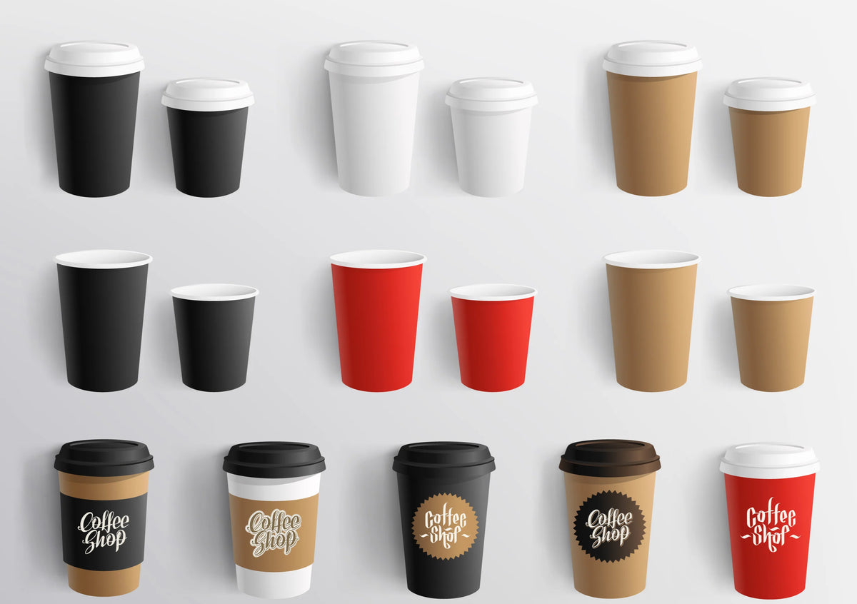 Single Wall Paper Coffee Cups - Custom Cup Factory