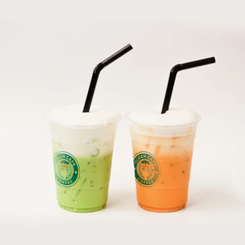 CCF 32OZ(D90MM) Premium PP Injection Plastic Cup With Lid + Straw (Com –  Custom Cup Factory