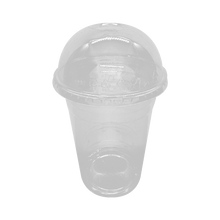 Load image into Gallery viewer, CCF 12-24OZ(D98MM) PET Plastic Dome Lid For PET Plastic Cup - 1000 Pieces/Case