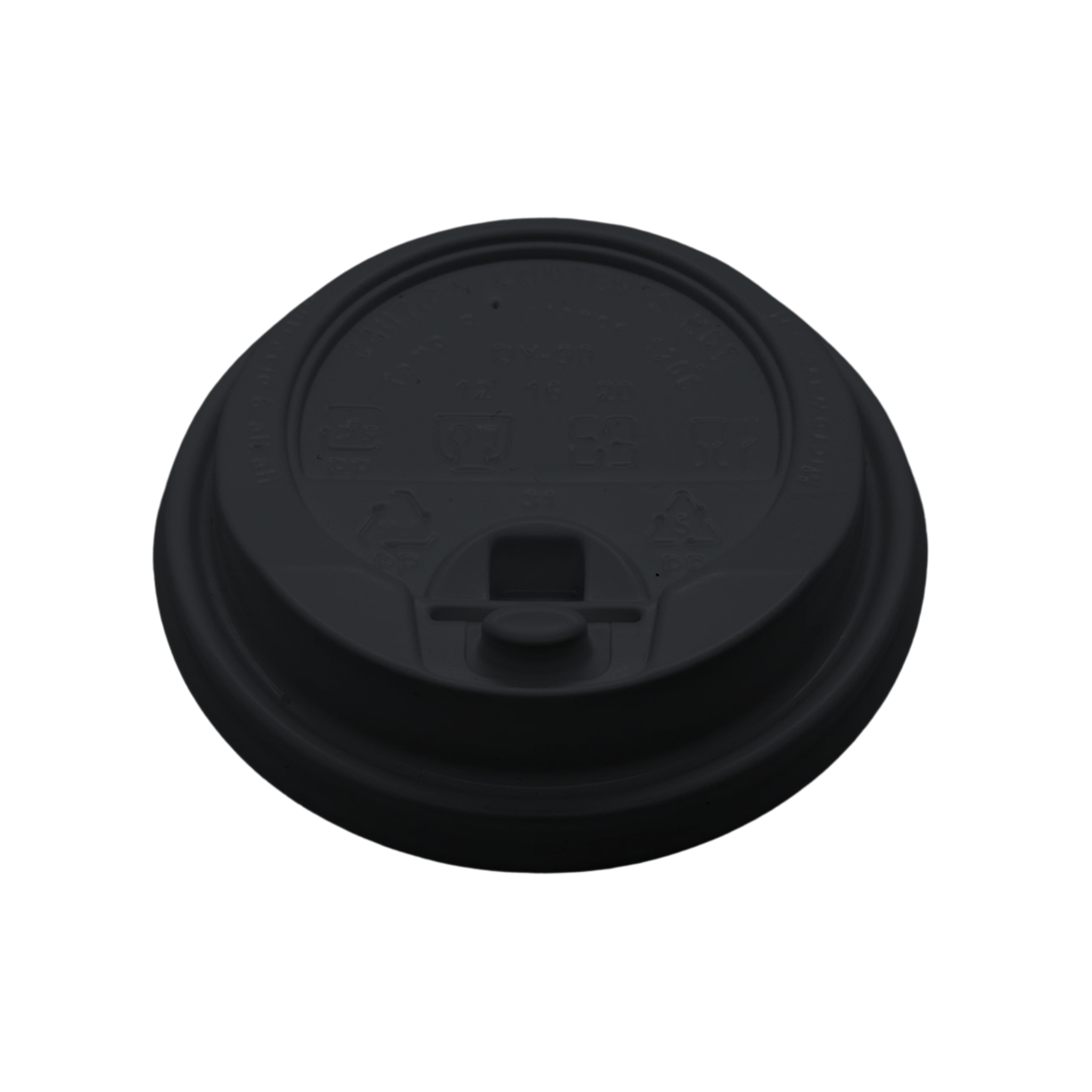 Plastic Lock-Back Lids for Paper Coffee Cups