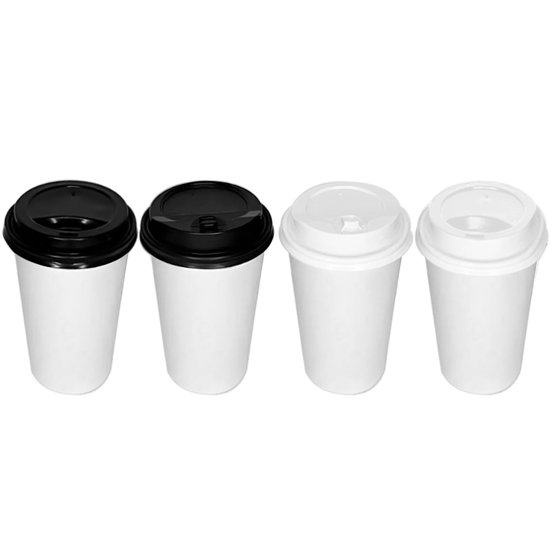 CCF 16OZ(D90MM) Single Wall Paper Coffee Cup - White 1000 Pieces