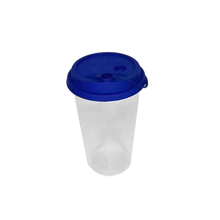 Load image into Gallery viewer, CCF 16-32OZ(D90MM) Premium PP Lid/Attached Stopper For PP Injection Cup - Dark Blue 1000 Pieces/Case
