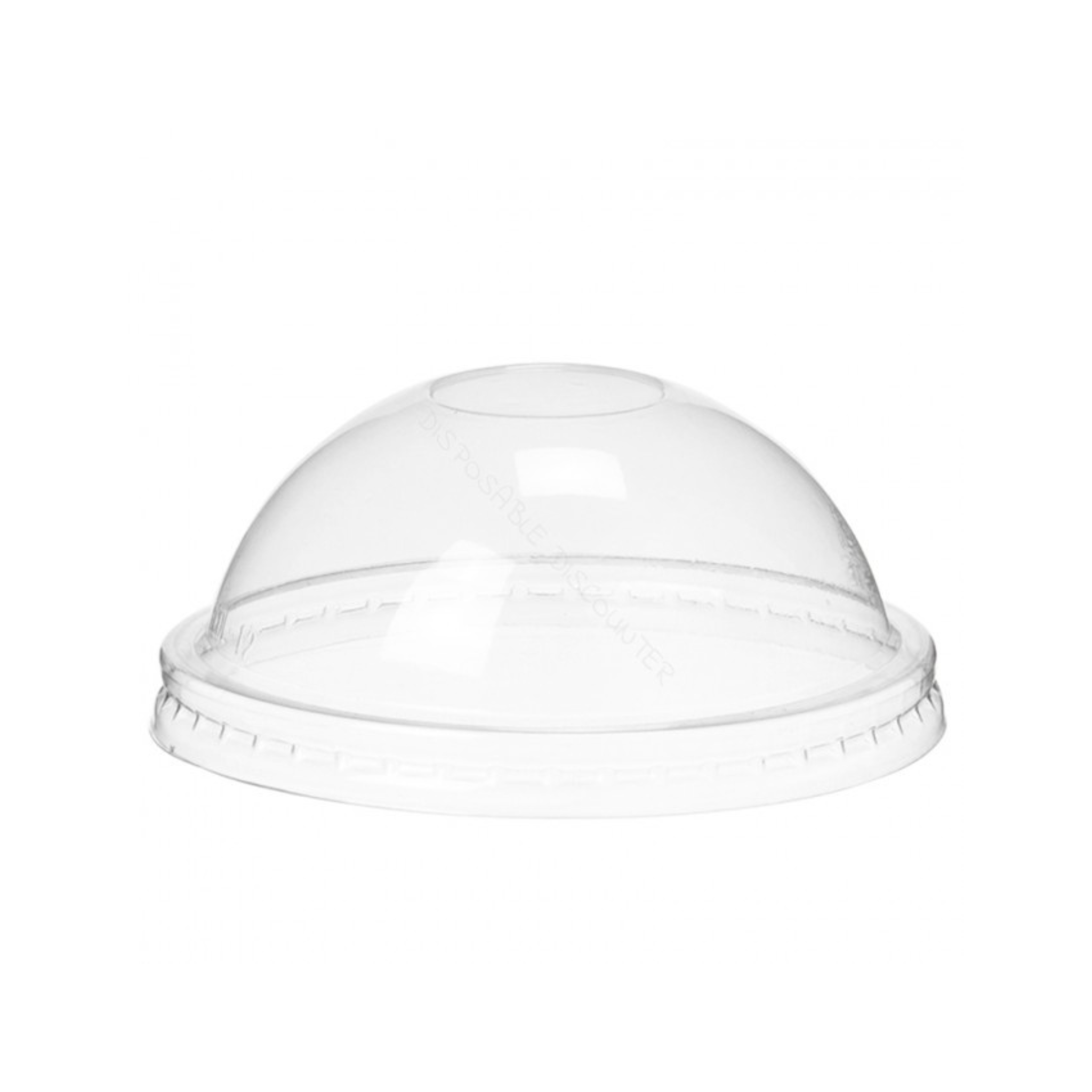 Plastic Dome Lids for Paper Yogurt Cups