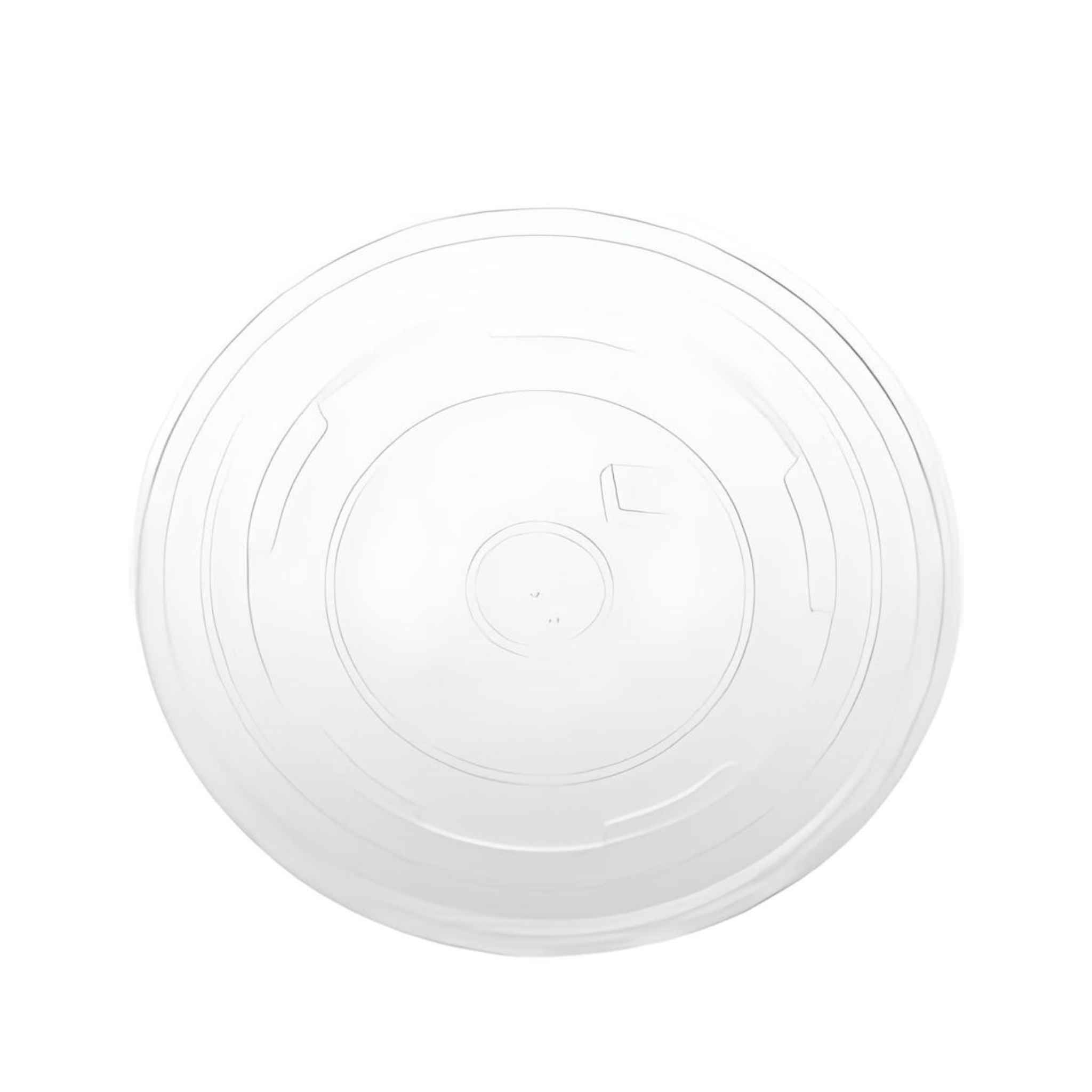 Plastic Flat Lids for Paper Yogurt Cups