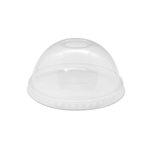 CCF 32OZ(D107MM) PET Dome Lid For PET Plastic Cup - 1000 Pieces/Case