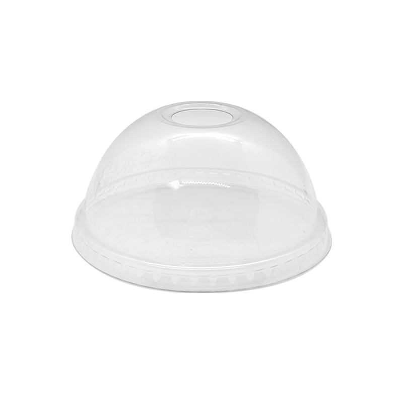 CCF 32OZ(D107MM) PET Dome Lid For PET Plastic Cup - 1000 Pieces/Case