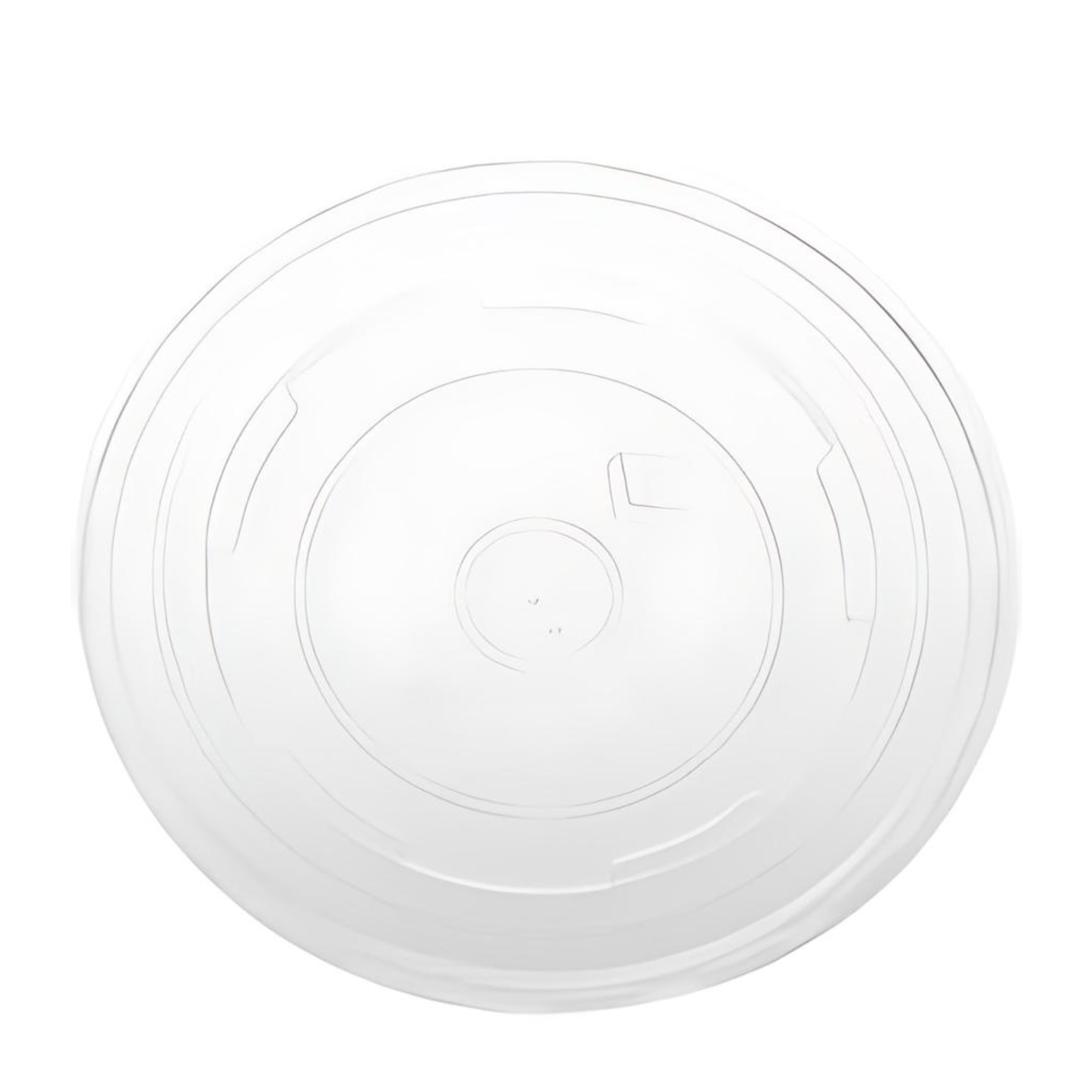 Plastic Flat Lids for Paper Food Buckets