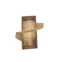 Load image into Gallery viewer, CCF Eco-Friendly Heavy Duty Kraft Corrugated Cardboard 2-Cup Carrier - 200 Pieces / Cases