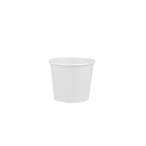 CCF 4OZ(D61MM) Single Wall Paper Coffee Cup - White 2000 Pieces/Case
