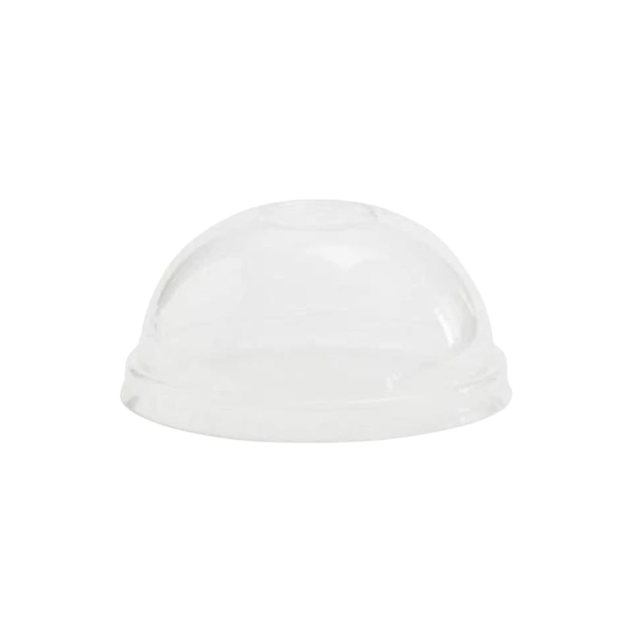 Plastic Dome Lids for Paper Ice Cream Cups