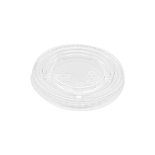 Load image into Gallery viewer, CCF 1.5-2OZ(D62MM) PET Plastic Flat Lid - 2500 Pieces/Case