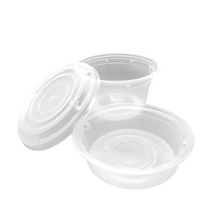 Load image into Gallery viewer, CCF 48OZ(D175MM) Premium PP Injection Plastic Soup Bowl with Insert & Lid - 50 Sets/Cases (Microwavable)