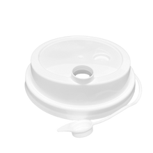 Load image into Gallery viewer, CCF 16-32OZ(D90MM) Premium PP Lid/Attached Stopper For PP Injection Cup - White 1000 Pieces/Case