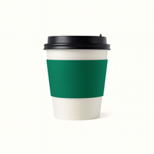 Load image into Gallery viewer, CCF Eco Friendly Disposable Corrugated Green Sleeve For Drink Cup - 1000 Pieces/Case