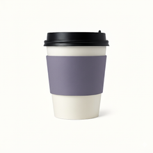 Load image into Gallery viewer, CCF Eco Friendly Disposable Corrugated Purple Sleeve For Drink Cup - 1000 Pieces/Case