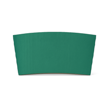 Load image into Gallery viewer, CCF Eco Friendly Disposable Corrugated Green Sleeve For Drink Cup - 1000 Pieces/Case