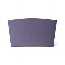 Load image into Gallery viewer, CCF Eco Friendly Disposable Corrugated Purple Sleeve For Drink Cup - 1000 Pieces/Case
