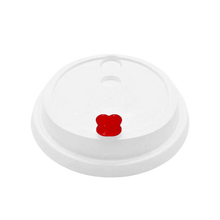 Load image into Gallery viewer, CCF 16-32OZ(D90MM) Premium PP Lid/Heart Stopper For PP Injection Cup - White 1000 Pieces/Case