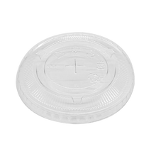 Load image into Gallery viewer, CCF 12-24OZ(D98MM) PET Flat Lid For PET Plastic Cup - 1000 Pieces/Case