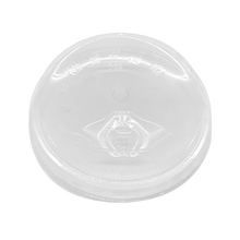 Load image into Gallery viewer, CCF 12-24OZ(D98MM) PET Plastic Strawless Lock-Back Dome Lid(Style B) For PET Plastic Cup - 1000 Pieces/Case