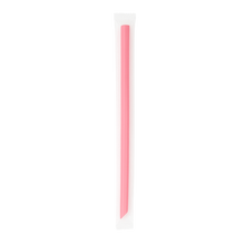 Load image into Gallery viewer, CCF Individually Wrapped PP Plastic Drink Straws - Pink L9" 8MM Diameter - 2500 Pieces/Case