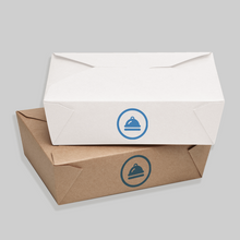 Load image into Gallery viewer, CCF 76OZ Paper Fold Meal Box - White 200 Pieces/Case