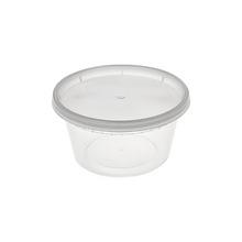 Load image into Gallery viewer, CCF 12OZ(D116MM) Premium PP Injection Plastic Deli Container & Lid - 240 Sets/Cases (Microwavable)