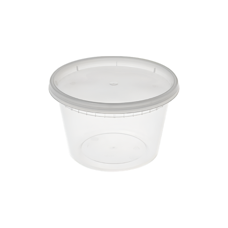 Plain Premium PP Injection Plastic Deli Container Sets
