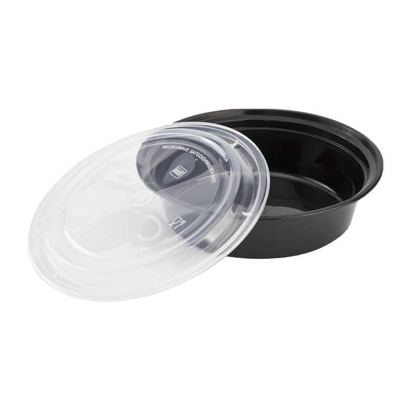 16 Oz Clear Microwaveable Deli Containers With Lids – 48 Sets, BPA Free, Pint Size