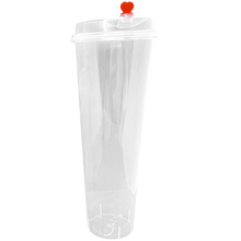 Load image into Gallery viewer, CCF 32OZ(1000ml) Premium PP Injection Plastic Cup - Clear | 90mm Diameter | 500 Pieces/Case