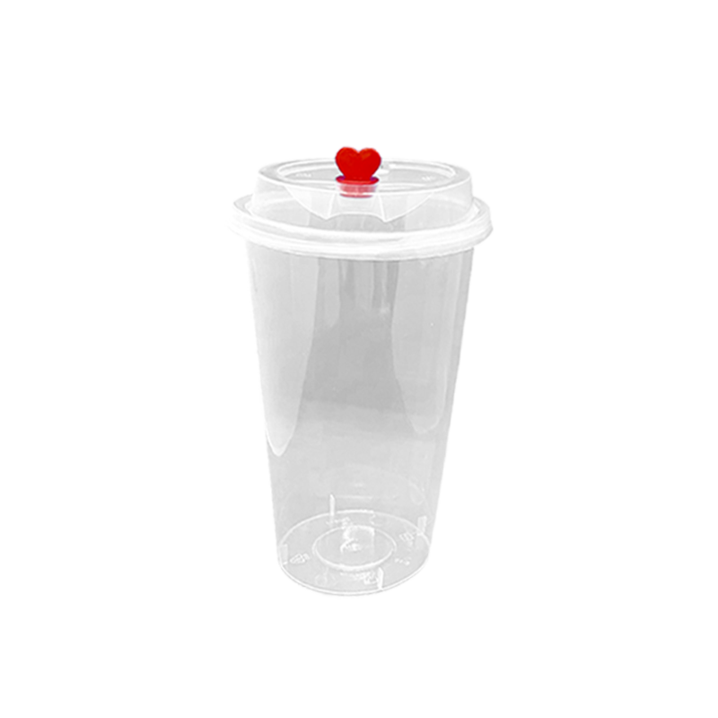 CCF 16OZ(500ml) Premium PP Injection Plastic Cup - Clear | 90mm Diameter