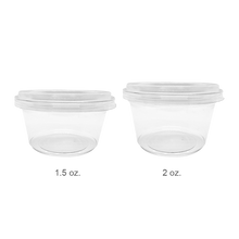Load image into Gallery viewer, CCF 1.5OZ(D62MM) PP Plastic Portion Cup - 2500 Pieces/Case