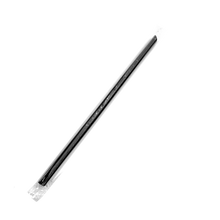 Load image into Gallery viewer, CCF Individually Wrapped PP Plastic Drink Straws - Black L9" 8MM Diameter - 2500 Pieces/Case