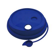 Load image into Gallery viewer, CCF 16-32OZ(D90MM) Premium PP Lid/Attached Stopper For PP Injection Cup - Dark Blue 1000 Pieces/Case