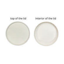 Load image into Gallery viewer, CCF 10OZ Economic Ice Cream Paper Container + Non-Vented Lid Combo - White 500 Sets/Case