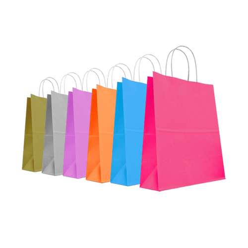 Color Paper Shopping Bags