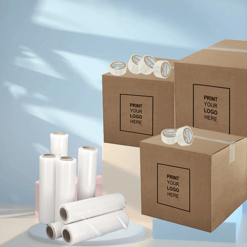 Bespoke Disposable Corrugated Packing Moving Paper Box with Handle