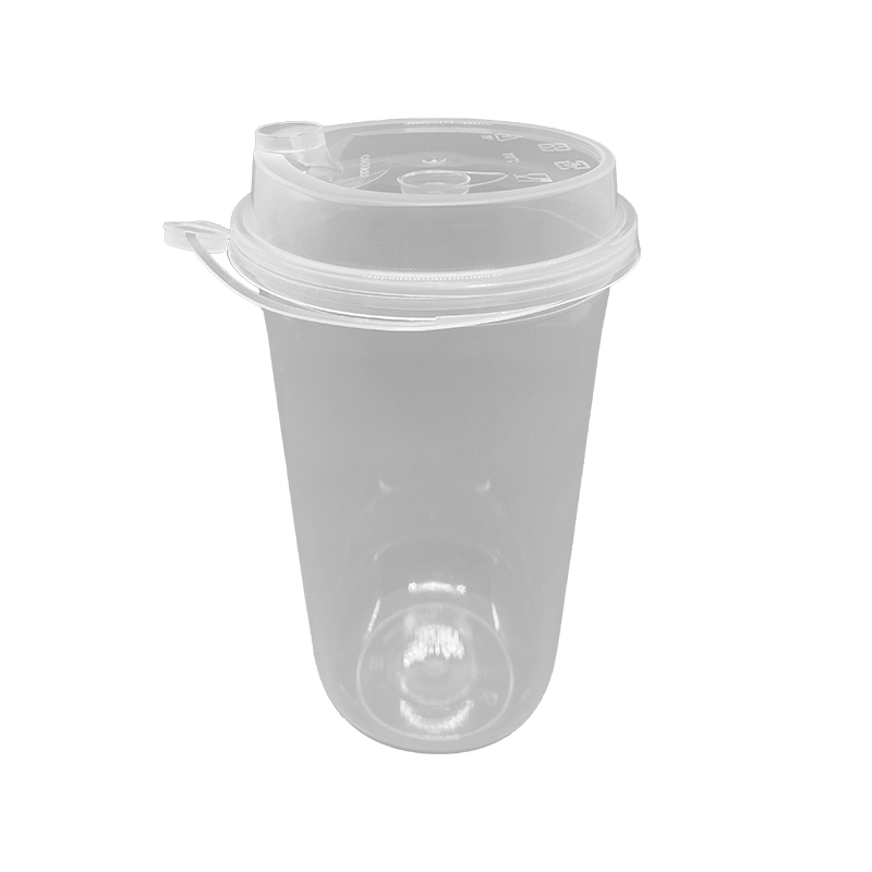 CCF 32OZ(D90MM) Premium PP Injection Plastic Cup With Lid + Straw