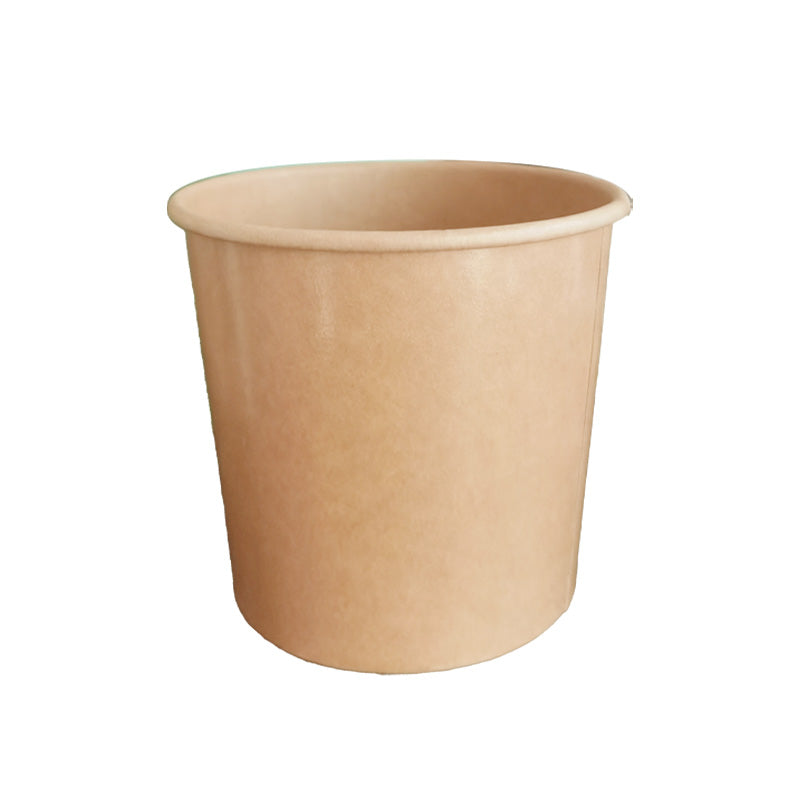 Plain Kraft Ice Cream Containers
