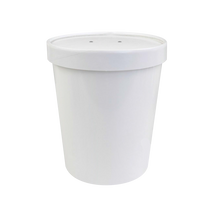 Load image into Gallery viewer, CCF 26OZ(D115MM) Soup Paper Container - White 500 Pieces/Case