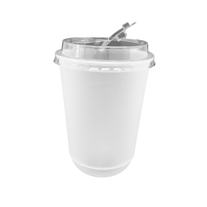Yocup Company: Yocup 9'' x 5 x 3.5 Clear PET Plastic Hinged-Lid