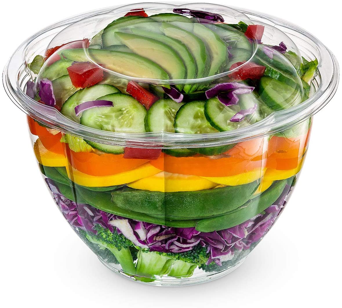 Eco-Friendly Salad Containers with Lids