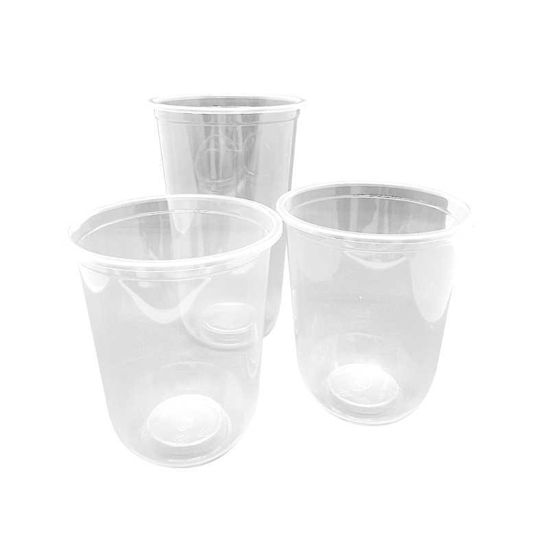 CCF 16OZ(D95MM) PP Plastic U Style Drink Cup - 1000 Pieces/Case