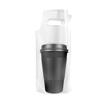Load image into Gallery viewer, CCF Single drink cup carrier plastic bag -1000 pieces/case (made in USA)