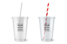 Load image into Gallery viewer, Custom Print PET Plastic Drink Cup (Non-Refundable Deposit)