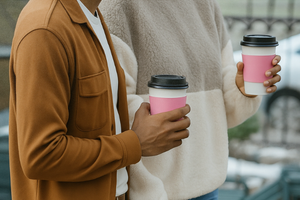 Are Colorful Coffee Sleeves the New Trend?