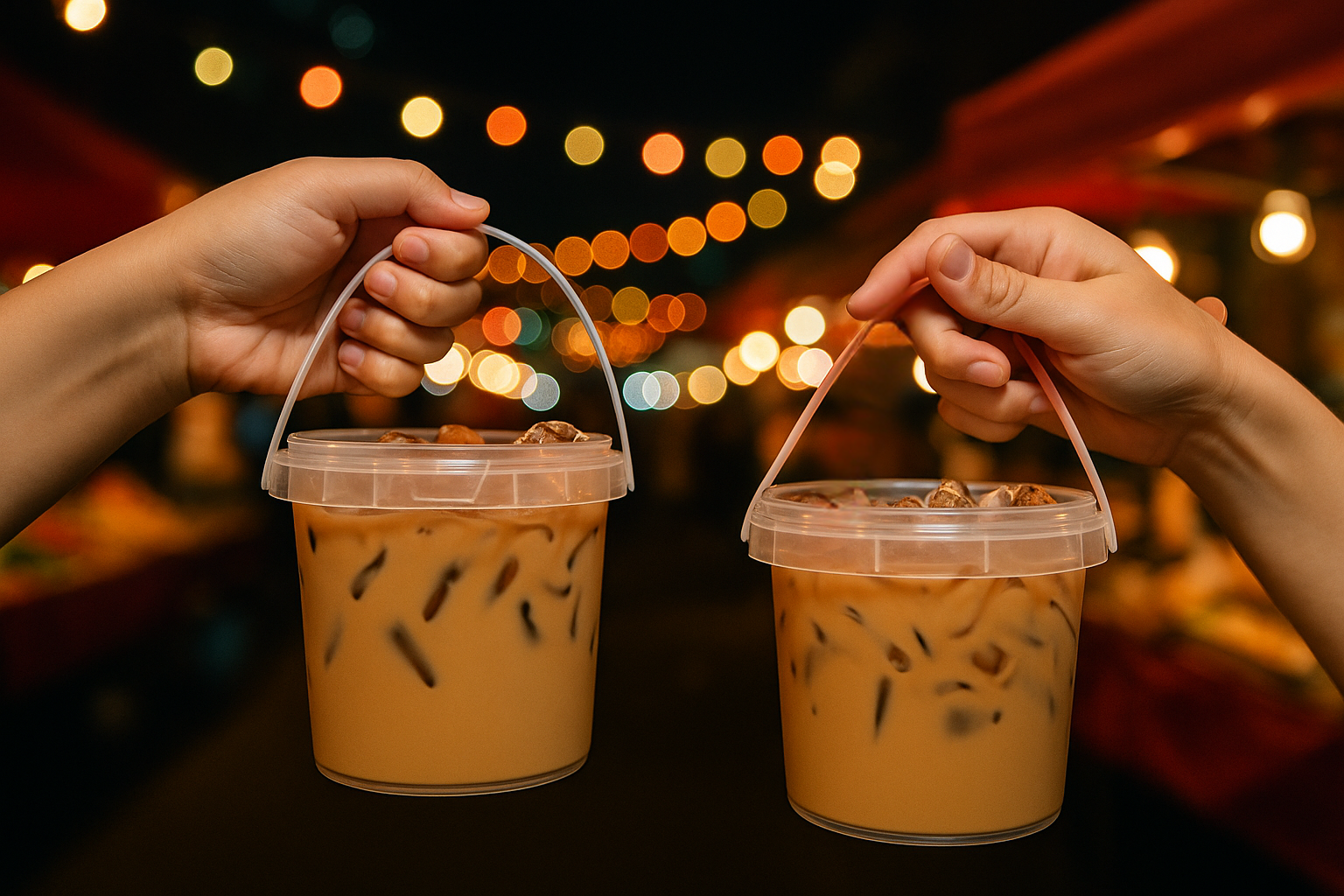 Serve Tea In A Bucket