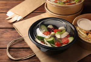 What Size Should Restaurants Have For Salad Bowls With Lids?