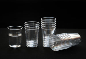 What Type Of Plastic Are Clear Disposable Cups Made Of?