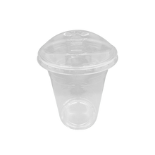 Load image into Gallery viewer, CCF 12-24OZ(D98MM) PET Plastic Strawless Dome Lid For PET Plastic Cup - 1000 Pieces/Case